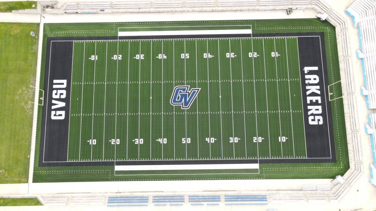 Lubbers Stadium Turf Installation